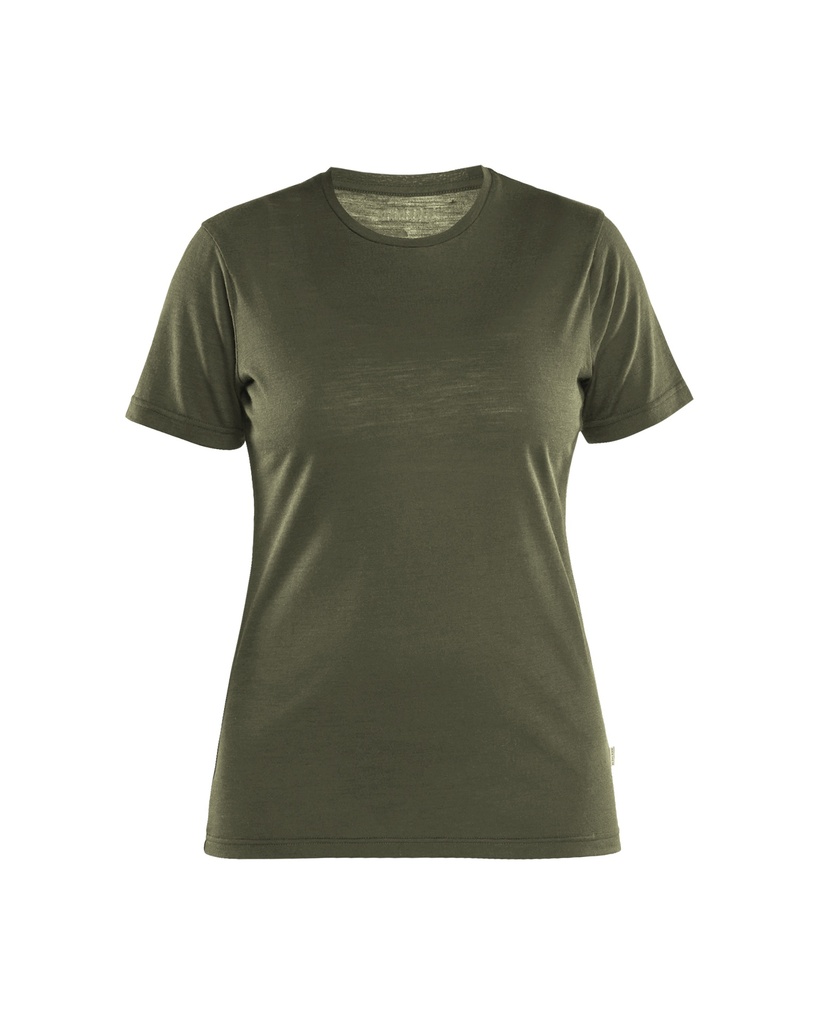 3537 Dames T-shirt merinowol