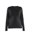 3539 Dames T-shirt met lange mouwen merinowol