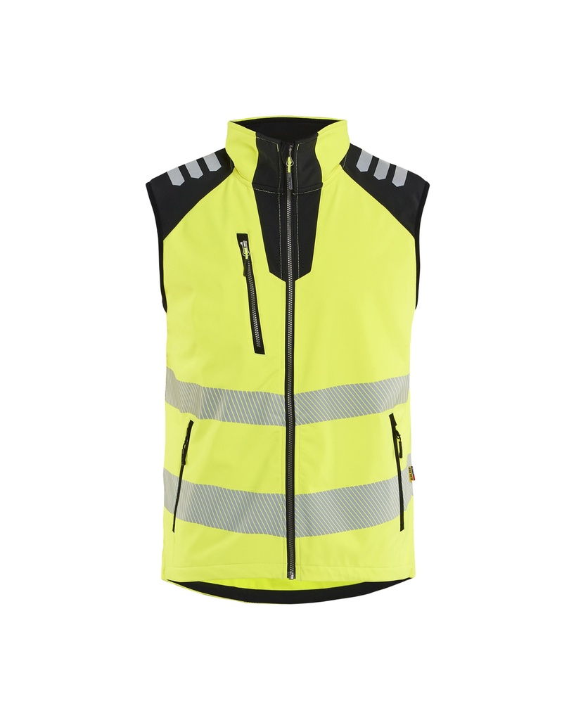 3091 Softshell Bodywarmer High Vis