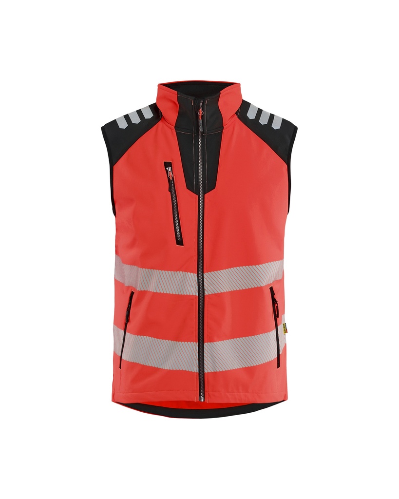 3091 Softshell Bodywarmer High Vis