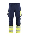 1126 High Vis werkbroek 4-weg stretch