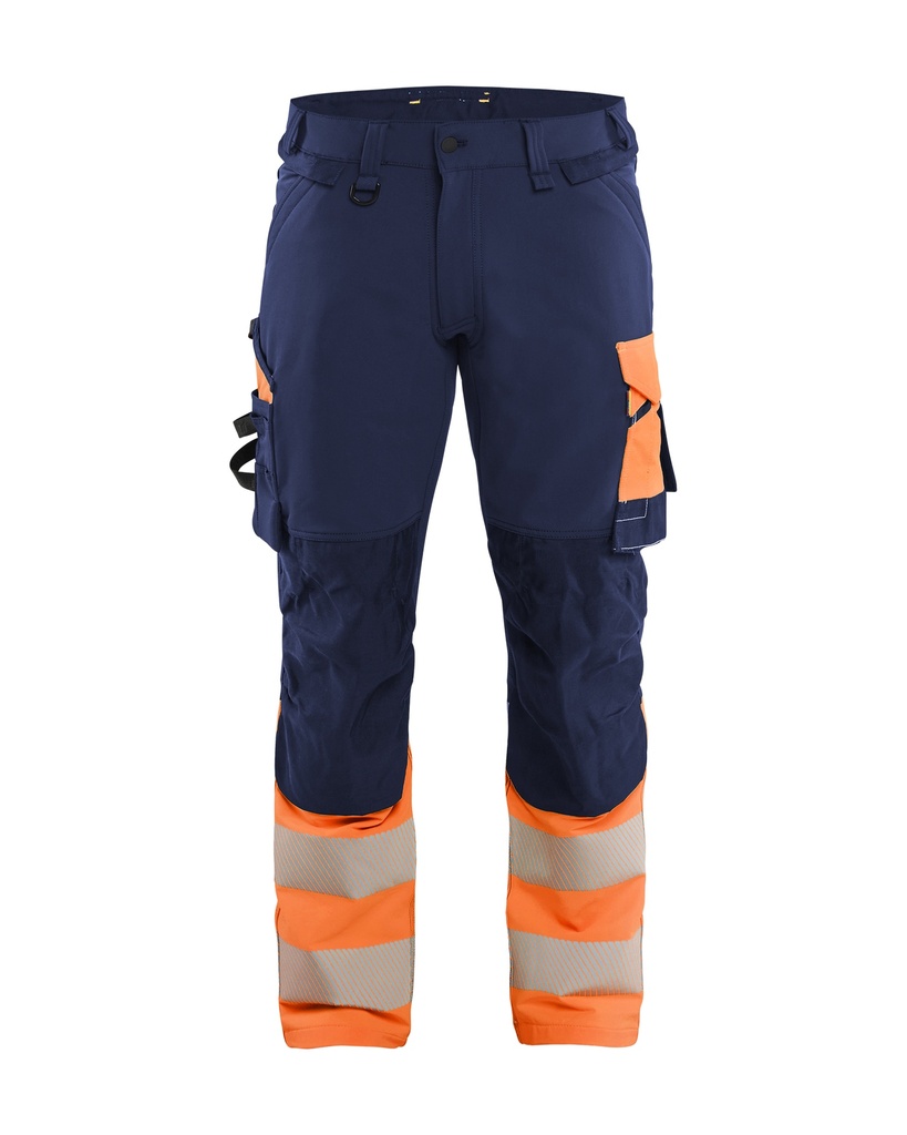 1126  High Vis werkbroek 4-weg stretch