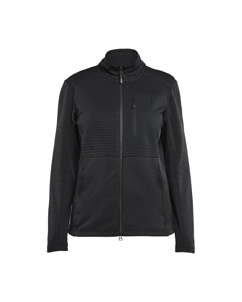 3549 Dames Sweatshirt met hele rits