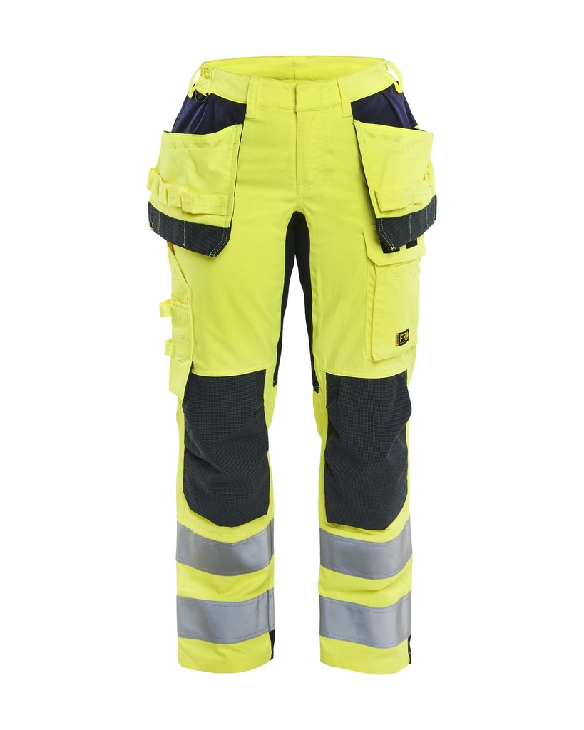 7145 Dames Multinorm werkbroek met stretch en gereedschapszakken inherent