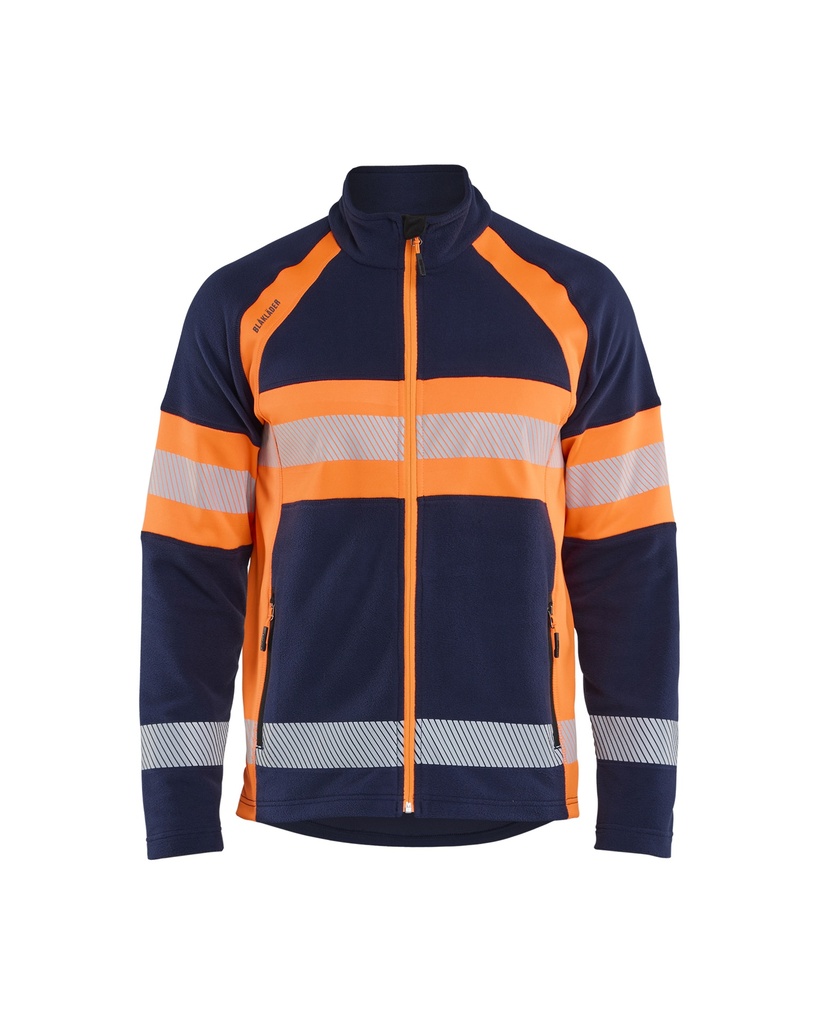 4713 Microfleecevest High Vis