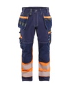 1794 High Vis werkbroek met stretch en gereedschapszakken