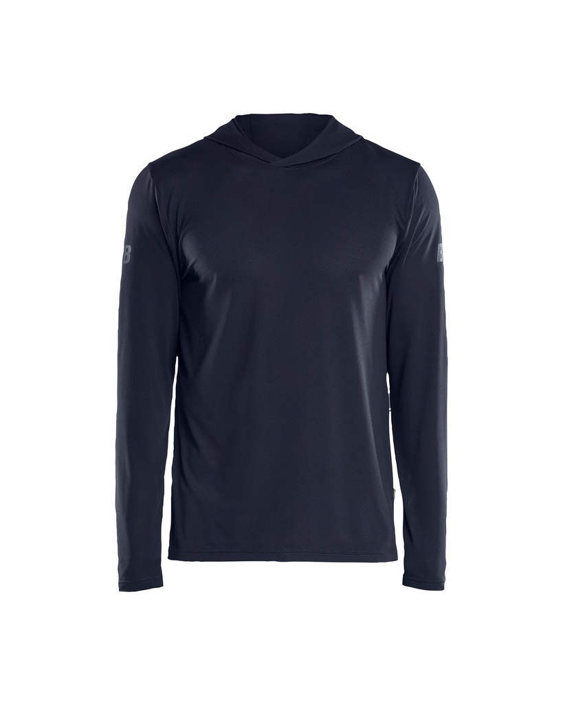 3417 UV-Hooded sweatshirt