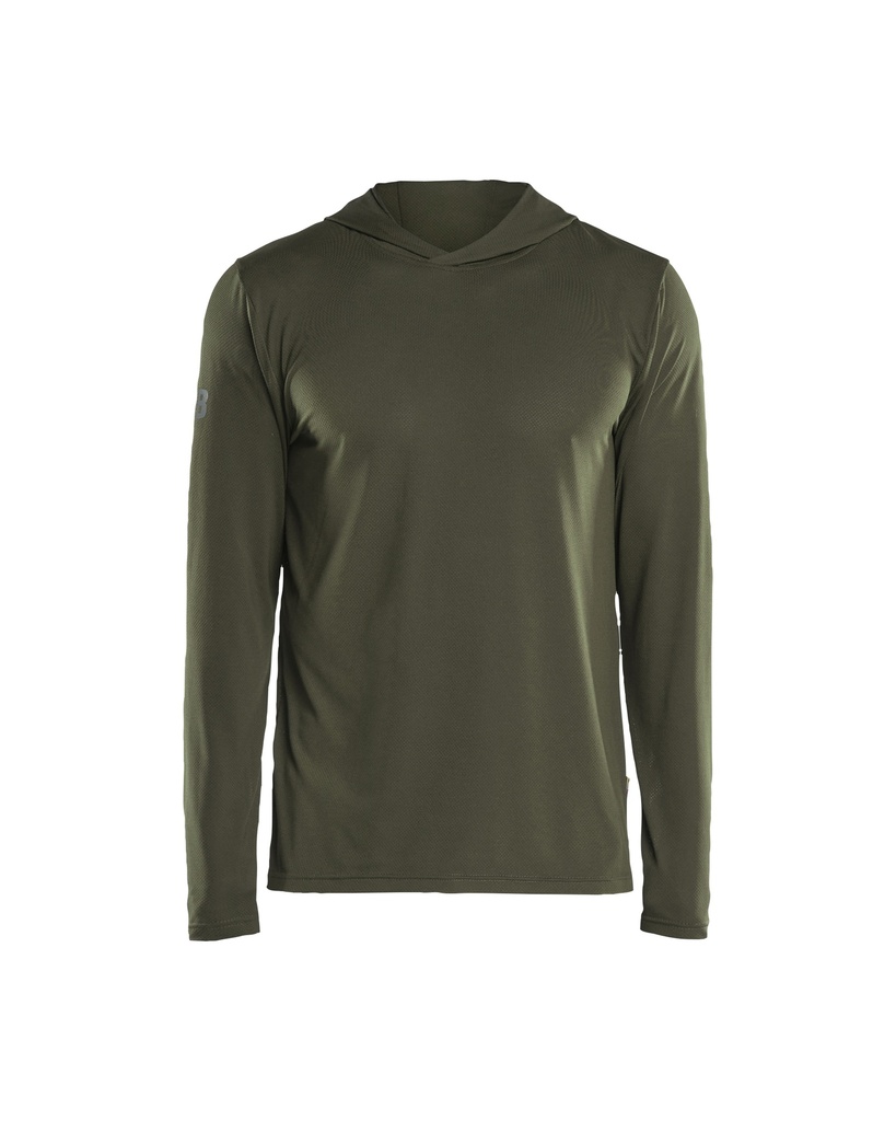 3417 UV-Hooded sweatshirt