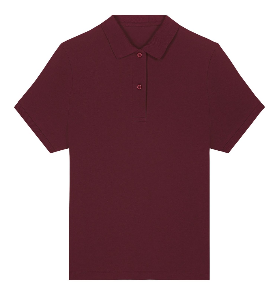 Stella Coaster Polo Burgundy