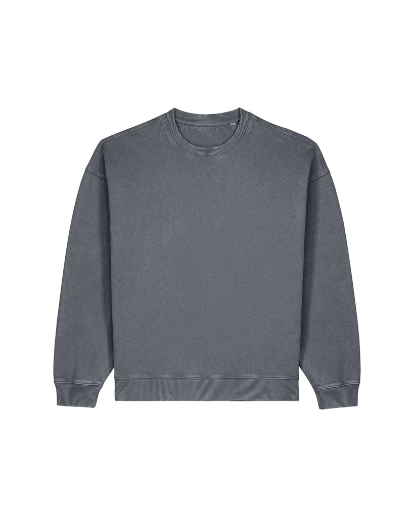 Radder 2.0 Vintage Crewneck G. Dyed Anthracite