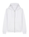 Mixer Zip Hoodie White