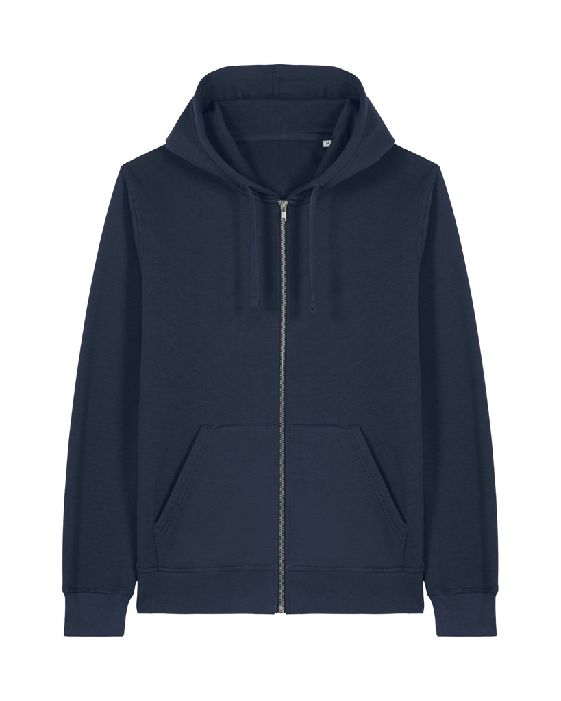 Mixer Zip Hoodie French Navy