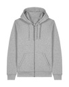 Mixer Zip Hoodie Heather Grey