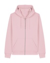Mixer Zip Hoodie Cotton Pink
