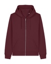 Mixer Zip Hoodie Burgundy