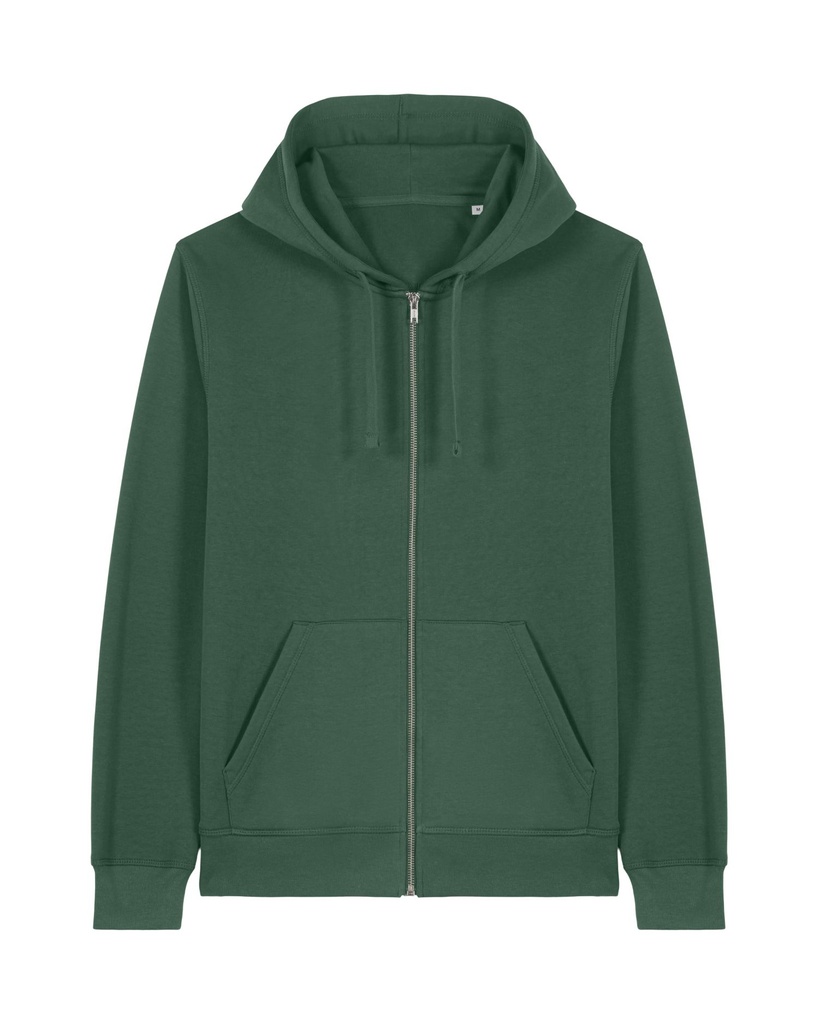 Mixer Zip Hoodie Bottle Green