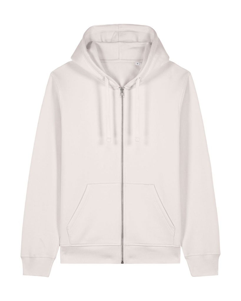 Mixer Zip Hoodie Vintage White