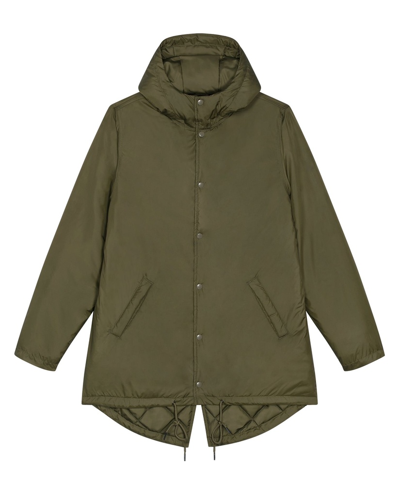 Padded Parker Padded Jacket British Khaki