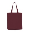 Mid Tote Bag Burgundy