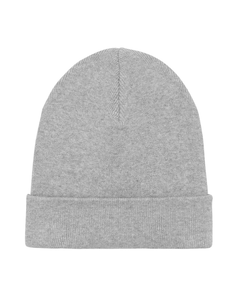 Rib Beanie Heather Grey