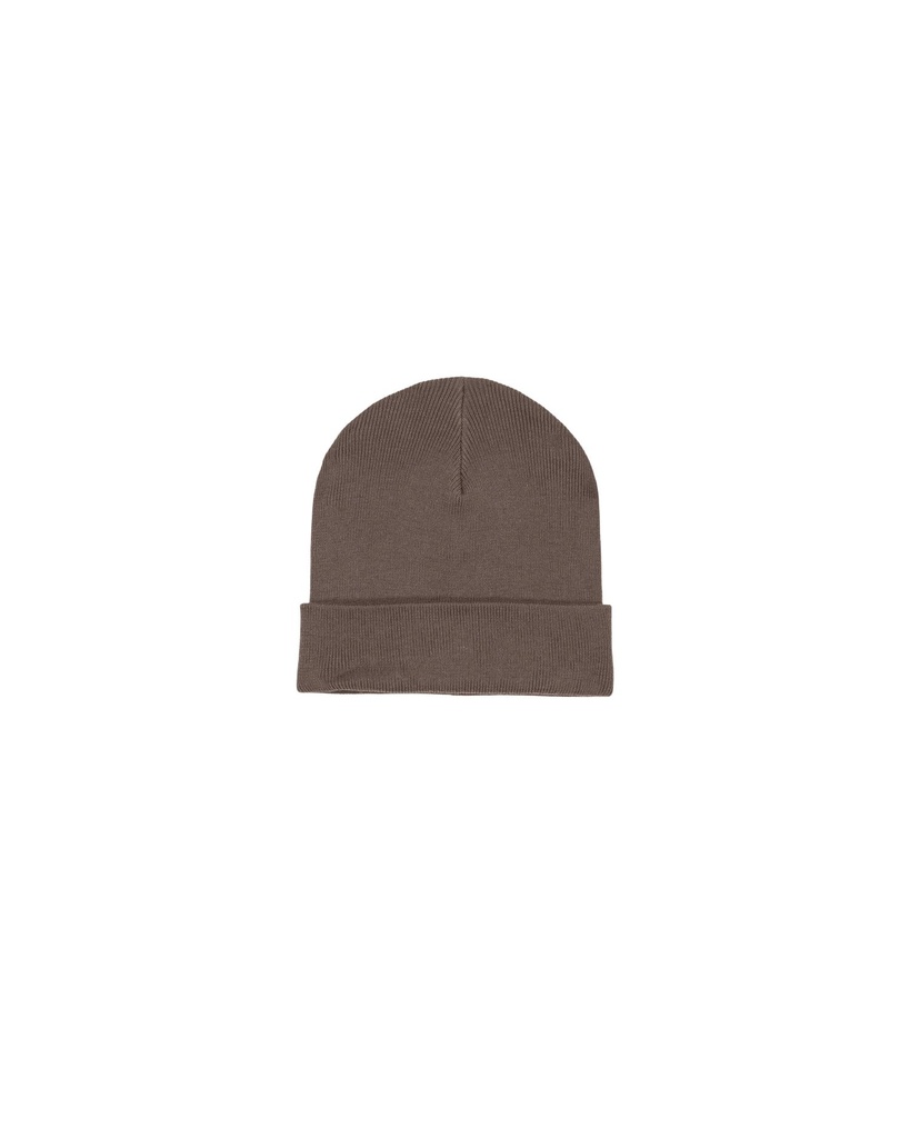 Rib Beanie Mocha