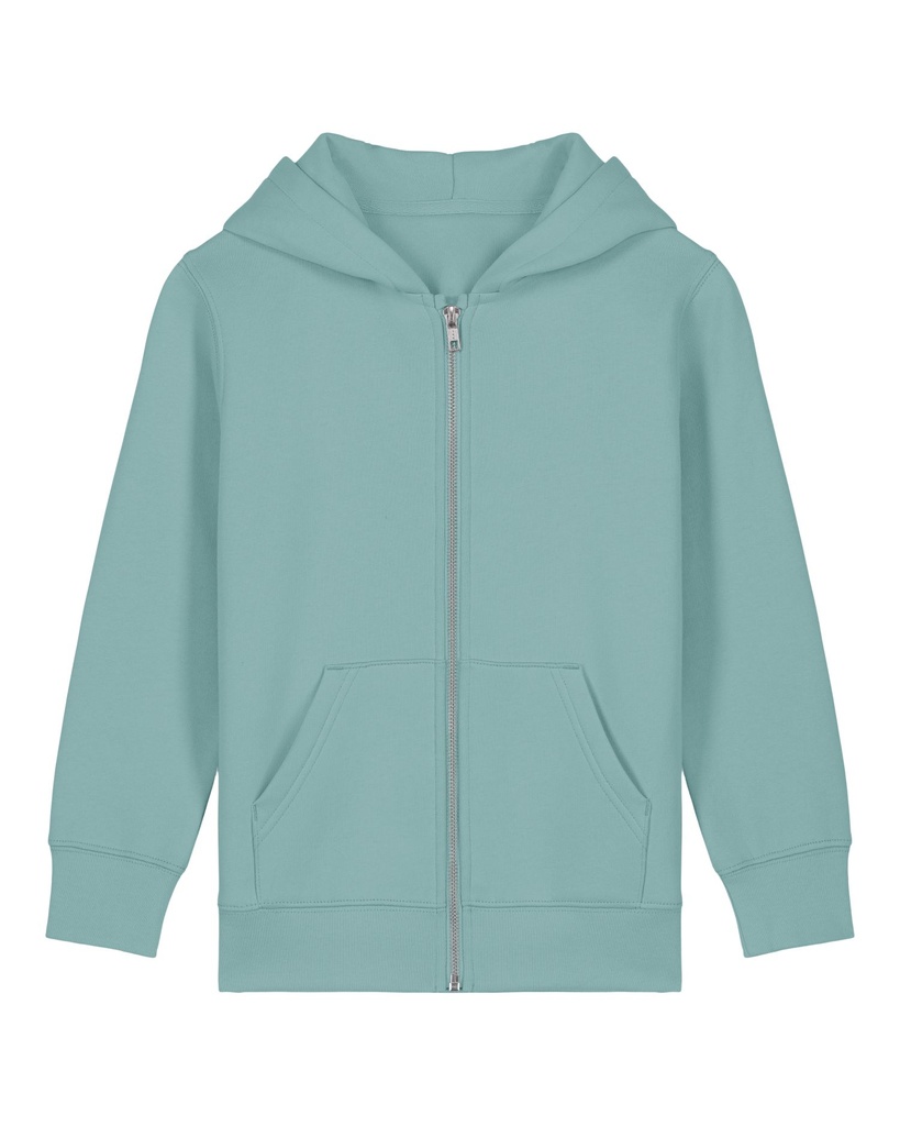 Mini Cultivator 2.0 Zip Hoodie Teal Monstera