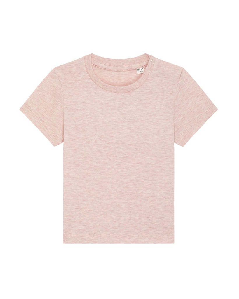 Baby Creator T-Shirt Cream Heather Pink