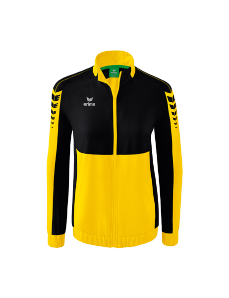 Six Wings presentatiejack geel/zwart Dames