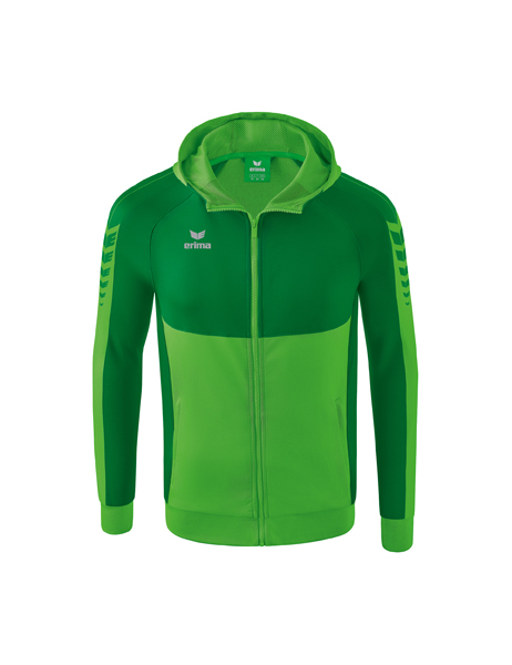 Six Wings trainingsjack met capuchon green/smaragd