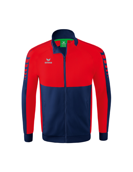 Six Wings worker jack new navy/rood