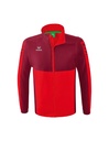Six Wings jack met afneembare mouwen rood/bordeaux
