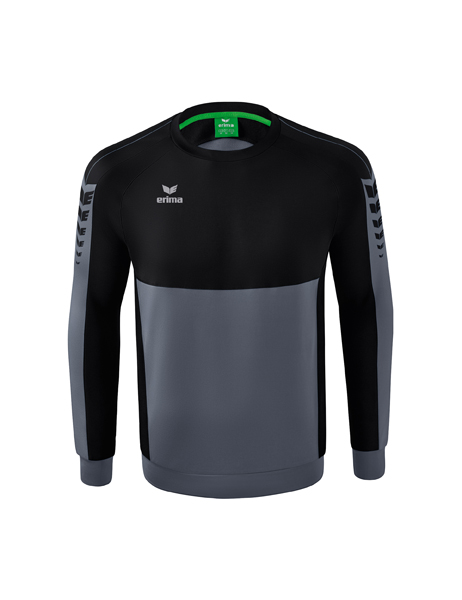 Six Wings sweatshirt slate grey/zwart