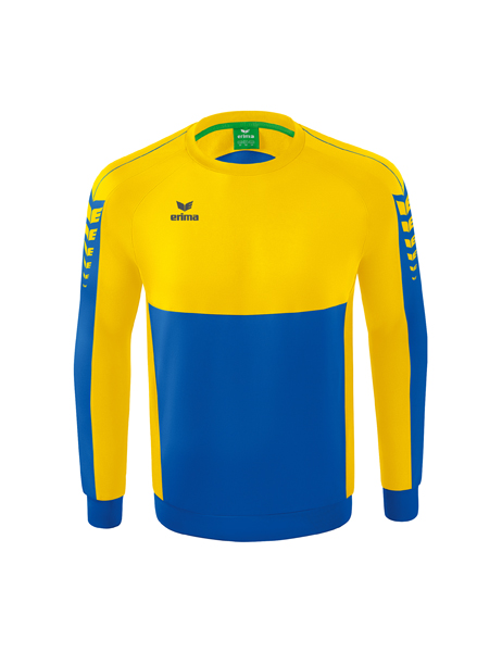 Six Wings sweatshirt new royal/geel
