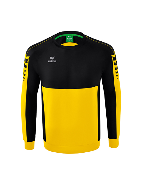 Six Wings sweatshirt geel/zwart