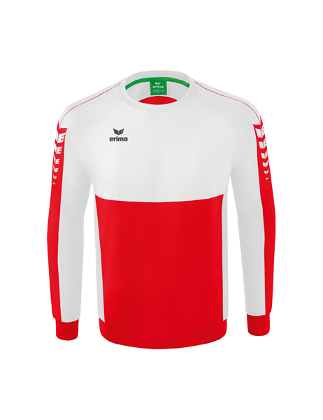 Six Wings sweatshirt rood/wit