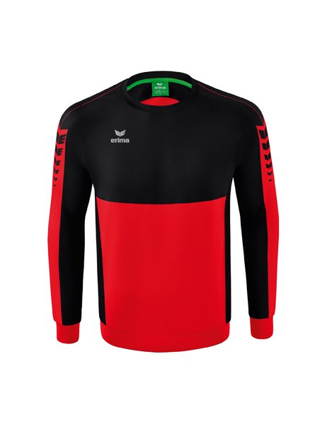 Six Wings sweatshirt rood/zwart