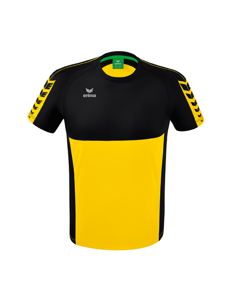 Six Wings T-shirt geel/zwart