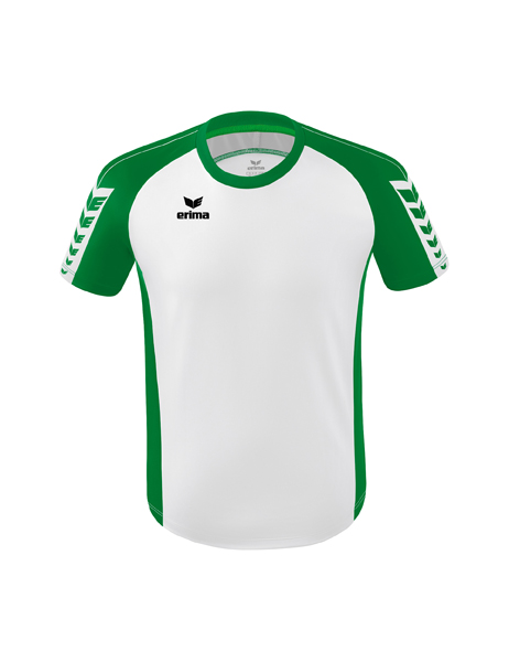 Six Wings shirt wit/smaragd