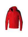 EVO STAR trainingsjack met capuchon rood/zwart