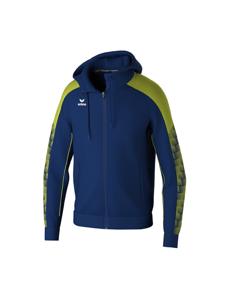 EVO STAR trainingsjack met capuchon new navy/lime