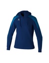 EVO STAR trainingsjack met capuchon new navy/mykonos blue Dames