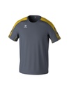 EVO STAR T-Shirt slate grey/geel