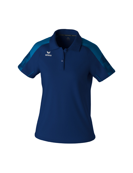 EVO STAR polo new navy/mykonos blue Dames