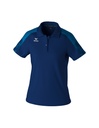 EVO STAR polo new navy/mykonos blue Dames
