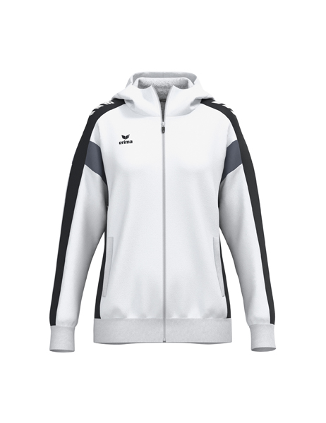 CELEBRATE 125 Training Jacket with hood wit/zwart Dames