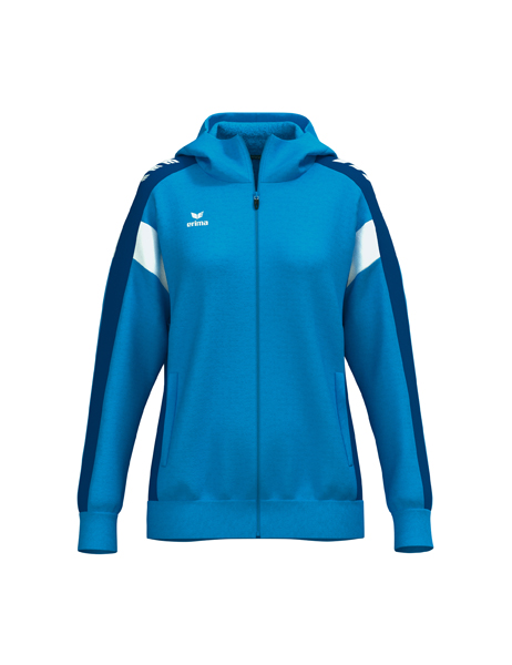 CELEBRATE 125 Training Jacket with hood curaçao/new royal Dames