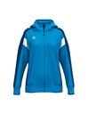 CELEBRATE 125 Training Jacket with hood curaçao/new royal Dames