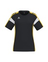 CELEBRATE 125 T-Shirt function zwart/geel Dames