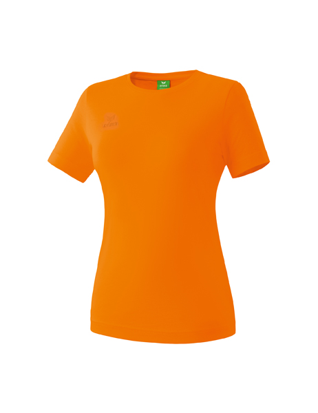 Casual Basics teamsport-T-shirt oranje Dames