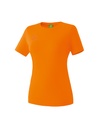 Casual Basics teamsport-T-shirt oranje Dames